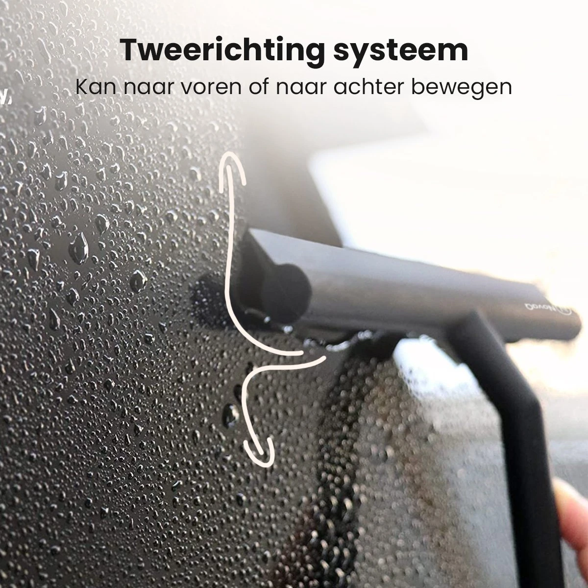 NovaQ® Vloerwisser Met Steel - Vloertrekker Met Steel - Douchewisser Zwart - Raamwisser Douche - Badkamer Trekker - Vloerwisser Zwart 2 In 1 Set Inclusief Ophanghaken 2 NovaQ® Vloerwisser Met Steel - Vloertrekker Met Steel - Douchewisser Zwart - Raamwisser Douche - Badkamer Trekker - Vloerwisser Zwart 2 In 1 Set Inclusief Ophanghaken - Afbeelding 2