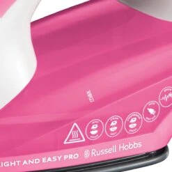 Russell Hobbs Light & Easy Pro Strijkijzer / Stoomstrijkijzer 26461-56 - Roze -Leifheit Store 1200x1200 2780