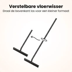 NovaQ® Vloerwisser Met Steel - Vloertrekker Met Steel - Douchewisser Zwart - Raamwisser Douche - Badkamer Trekker - Vloerwisser Zwart 2 In 1 Set Inclusief Ophanghaken 10 NovaQ® Vloerwisser Met Steel - Vloertrekker Met Steel - Douchewisser Zwart - Raamwisser Douche - Badkamer Trekker - Vloerwisser Zwart 2 In 1 Set Inclusief Ophanghaken -Leifheit Store 1200x1200 279