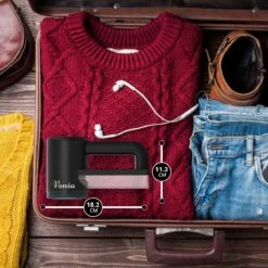 Vonia Pluizenverwijderaar - Pluizentondeuse - Elektrische Ontpluizer - Ontpiller - Draadloos - 2 Extra Opzetstukken- Zwart -Leifheit Store 1200x1200 2810