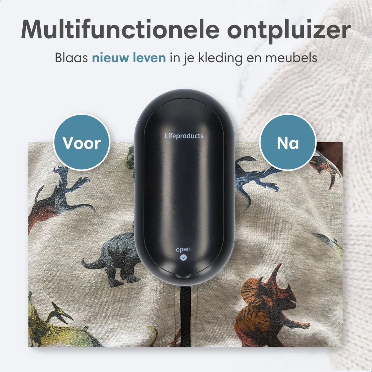 Lifeproducts Oplaadbare Pluizenverwijderaar - Elektrische Kledingontpluizer Met Antistatische Pluizenborstel - Oplaadbaar - Pluizendief Inclusief 3 Extra Mesjes - Zwart 3 Lifeproducts Oplaadbare Pluizenverwijderaar - Elektrische Kledingontpluizer Met Antistatische Pluizenborstel - Oplaadbaar - Pluizendief Inclusief 3 Extra Mesjes - Zwart - Afbeelding 3