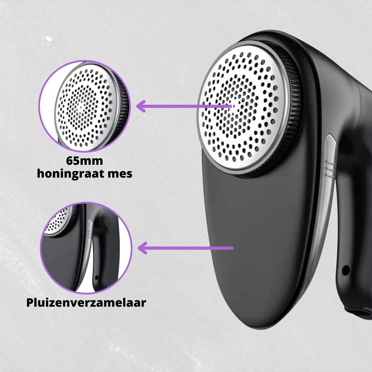 Merkloos Acestore Elektrische Pluizenverwijderaar + GRATIS EBook! - Ontpluizer - Pluizentondeuse - Draadloos En Oplaadbaar - Pluizenborstel - Stoffen Scheerapparaat 2 Merkloos Acestore Elektrische Pluizenverwijderaar + GRATIS EBook! - Ontpluizer - Pluizentondeuse - Draadloos En Oplaadbaar - Pluizenborstel - Stoffen Scheerapparaat - Afbeelding 2