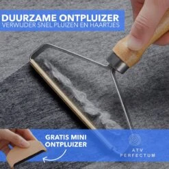 ATV PERFECTUM Super Ontpluizer 3.0 - Pluizen Verwijderaar – Inclusief Mini Ontpluizer – Ontpluizer Wol - Kleding Ontpiller – Duurzaam -Leifheit Store 1200x1200 2832