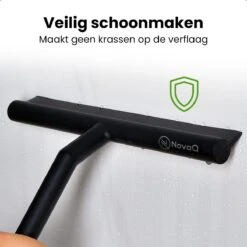 NovaQ® Vloerwisser Met Steel - Vloertrekker Met Steel - Douchewisser Zwart - Raamwisser Douche - Badkamer Trekker - Vloerwisser Zwart 2 In 1 Set Inclusief Ophanghaken 15 NovaQ® Vloerwisser Met Steel - Vloertrekker Met Steel - Douchewisser Zwart - Raamwisser Douche - Badkamer Trekker - Vloerwisser Zwart 2 In 1 Set Inclusief Ophanghaken -Leifheit Store 1200x1200 284