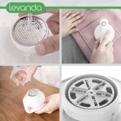 Levanda Elektrische Pluizenverwijderaar Kleding - Ontpluizer Oplaadbaar Pluizentondeuse - Ontpiller Kledingontpluizer Pluizendief Lintremover Pluisjes Verwijdreraar Pillerkiller -Leifheit Store 1200x1200 2842