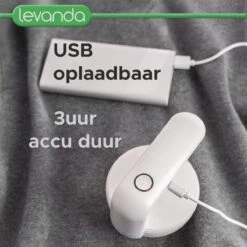 Levanda Elektrische Pluizenverwijderaar Kleding - Ontpluizer Oplaadbaar Pluizentondeuse - Ontpiller Kledingontpluizer Pluizendief Lintremover Pluisjes Verwijdreraar Pillerkiller -Leifheit Store 1200x1200 2845