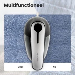 Auronic Elektrische Pluizenverwijderaar - Draadloos - 2 Extra Opzetstukken - Zwart -Leifheit Store 1200x1200 2869