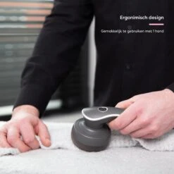 Fineza Pluizenverwijderaar – Electrisch – Ontpluizer – Ontpiller – Draadloos – Antraciet -Leifheit Store 1200x1200 2878