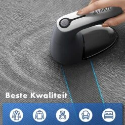 VINKIT - Elektrische Pluizenverwijderaar - Ontpluizer - Draadloos - Oplaadbaar - Kledingontpluizer - Zwart 11 VINKIT - Elektrische Pluizenverwijderaar - Ontpluizer - Draadloos - Oplaadbaar - Kledingontpluizer - Zwart -Leifheit Store 1200x1200 2895