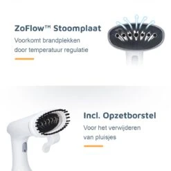 GGGOODS Kledingstomer - Steamer - ZEER KRACHTIG - 1640 Watt - Handstomer - Stoomreiniger - 350ml Tank -Leifheit Store 1200x1200 2934