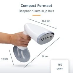 GGGOODS Kledingstomer - Steamer - ZEER KRACHTIG - 1640 Watt - Handstomer - Stoomreiniger - 350ml Tank -Leifheit Store 1200x1200 2938