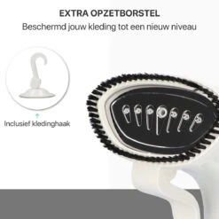 Ziggy Kledingstomer En Reiniger Voor Thuis En Op Reis - Stoomreiniger Voor Kleding/Textiel/Stoffen - Kleine Hand Stomer - Stoom Apparaat - Steamer - 280 ML - Wit -Leifheit Store 1200x1200 2945