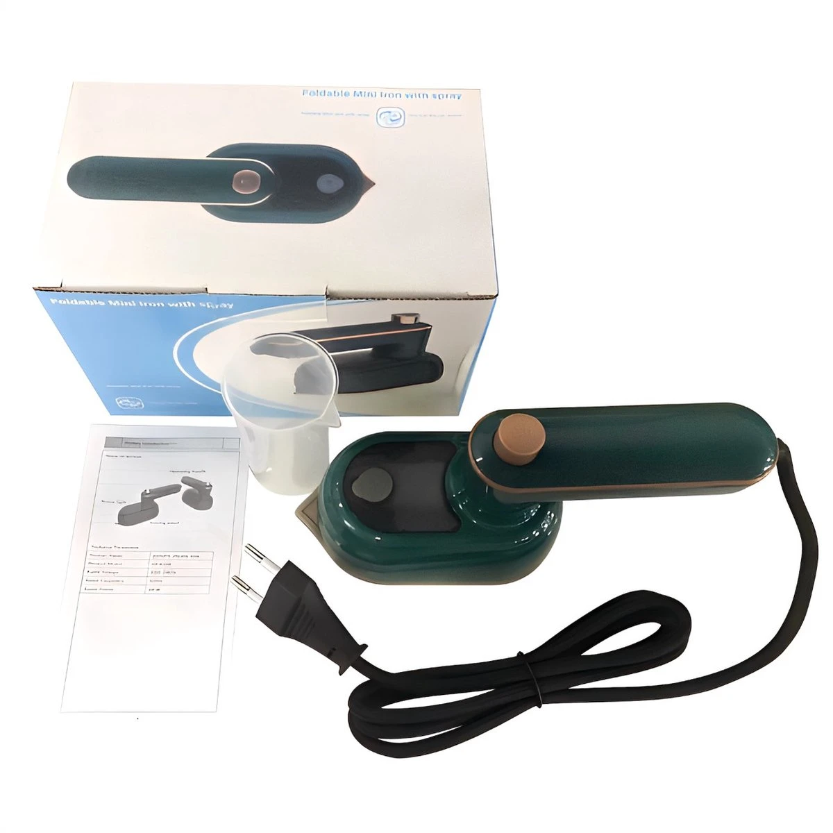 Stomer Kleding– Stoomapparaat Kleding – Handstomer – 100/240V – Groen – Stoomreiniger – 11.4 X 8.4 X 6.2 Cm – Reis Strijkijzer Klein – Steamer 6 Stomer Kleding– Stoomapparaat Kleding – Handstomer – 100/240V – Groen – Stoomreiniger – 11.4 X 8.4 X 6.2 Cm – Reis Strijkijzer Klein – Steamer - Afbeelding 6