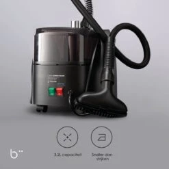 Biione - Kledingstomer - 2000W - Mat Zwart - Stomer Kleding - Steamer -Leifheit Store 1200x1200 2970