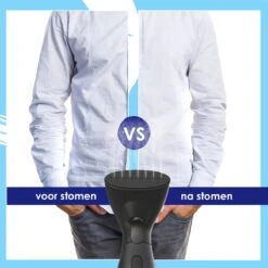 Luxe Kledingstomer - Handstomer - Handstoomreiniger - Stoomstrijkijzer - Stomer Kleding - Voor Op Reis - Zwart 25 Luxe Kledingstomer - Handstomer - Handstoomreiniger - Stoomstrijkijzer - Stomer Kleding - Voor Op Reis - Zwart -Leifheit Store 1200x1200 2983