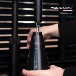 Fineza Kledingstomer – Handstomer – Stoomreiniger – Stoomapparaat Kleding - Stomer Kleding – Incl. Opzetborstel - Zwart -Leifheit Store 1200x1200 2994