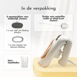 Capsy™ Kledingstomer - Complete Set - Handstomer - Stoom Strijkijzer - 1600 W -Leifheit Store 1200x1200 3008