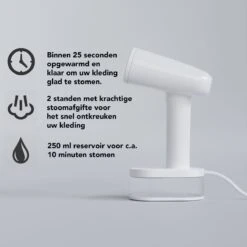 Kledingstomer & Reiniger - Hand Stomer - Stoom Apparaat Voor Kleding - Ontkreuker -Leifheit Store 1200x1200 3026