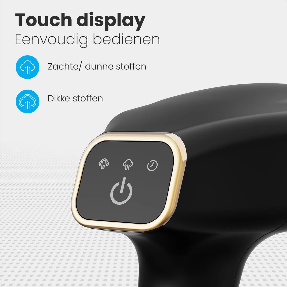 Auronic Kledingstomer - Handstomer Voor Kleding En Meubilair - 300ml - Zwart 10 Auronic Kledingstomer - Handstomer Voor Kleding En Meubilair - 300ml - Zwart - Afbeelding 10