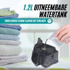 RYER Stoomstrijkijzer Met Stoomgenerator - Iron - Keramische Zoolplaat -Leifheit Store 1200x1200 3060