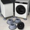 Merkloos Wasmachine Trillingsdemper - Wasmachine Demper - Trillingsdemper - Anti Slip Trilmats - Schokdemper - 4 Stuks Anti Tril Poten