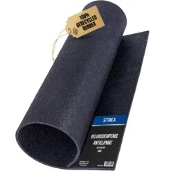 Strex Anti Trillingsmat Wasmachine En Wasdroger - 60 X 60 CM - Geluidsdempende Antislip Mat - Trillingsdemper - Rubber Mat