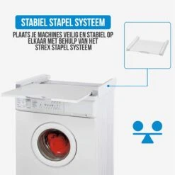 Strex Tussenstuk – Stapelkit - Tussenkader - Uitschuifbare Lade -Leifheit Store 1200x1200 3147