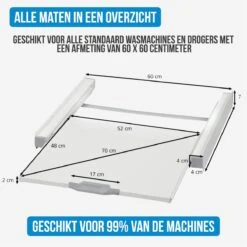 Strex Tussenstuk – Stapelkit - Tussenkader - Uitschuifbare Lade -Leifheit Store 1200x1200 3150