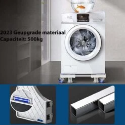 Olvy Wasmachine Verhoger Met Wielen - Tot 500 KG - Schokbestendig - Opbouwmeubel - Ook Voor Droger, Koelkast, Vaatwasser En Vriezer 15 Olvy Wasmachine Verhoger Met Wielen - Tot 500 KG - Schokbestendig - Opbouwmeubel - Ook Voor Droger, Koelkast, Vaatwasser En Vriezer -Leifheit Store 1200x1200 3166