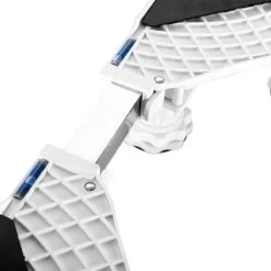 Verstelbare Wasmachine Verhoger | 10 Tot 15 Cm Hoog | 42 Tot 68 Cm Breed | Tot 300 KG Draagkracht | Incl. Schokdempers, Waterpas Meters & Meetlint | RVS & ABS | Multifunctioneel Ook Voor Wasdroger En Andere Machines | Wasmachine Sokkel -Leifheit Store 1200x1200 3176