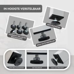 WassiStand Wasmachine Verhoger Met Grip – Wasmachine Kast En Ombouw – Verhoging Voor Wasmachine, Vaatwasser, Koelkast, Vriezer En Droger – Wasmachine Verhoger Inclusief 6 Dempers – Duurzaam RVS – Maximaal 750 Kg – 122x61x34cm 16 WassiStand Wasmachine Verhoger Met Grip – Wasmachine Kast En Ombouw – Verhoging Voor Wasmachine, Vaatwasser, Koelkast, Vriezer En Droger – Wasmachine Verhoger Inclusief 6 Dempers – Duurzaam RVS – Maximaal 750 Kg – 122x61x34cm -Leifheit Store 1200x1200 3262