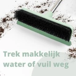 Powarkleen - Vloertrekker Met Steel & Bezem 2 In 1 - Vloerwisser Voor Badkamer Vloer - Groen -Leifheit Store 1200x1200 328