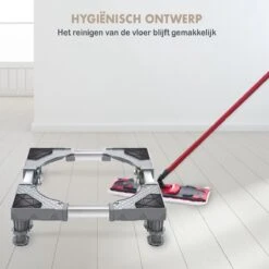 Slimshop Wasmachine Verhoger - Verhoging Voor Wasmachine - Vaatwasser Koelkast Vriezer - Verstelbaar - ABS - Maximaal 300 Kg 13 Slimshop Wasmachine Verhoger - Verhoging Voor Wasmachine - Vaatwasser Koelkast Vriezer - Verstelbaar - ABS - Maximaal 300 Kg -Leifheit Store 1200x1200 3285