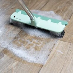 Powarkleen - Vloertrekker Met Steel & Bezem 2 In 1 - Vloerwisser Voor Badkamer Vloer - Groen -Leifheit Store 1200x1200 329