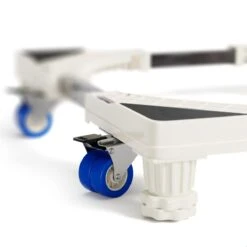 EverestPeak® Wasmachine Verhoger - Multitool - Ook Geschikt Voor Vaatwasser, Koelkast, Vriezer En Droger - Duurzaam - RVS - ABS - Maximaal 400 Kg - Verstelbare + Wieltjes- 50/75 X 9,5/13 Cm -Leifheit Store 1200x1200 3366