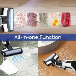 Aigostar 3 In 1 Vloerreiniger - Stofzuiger En Dweilen In 1 - Steelstofzuiger Met Dweilfunctie - Dweilapparaat Draadloos - Whale 33ZDR -Leifheit Store 1200x1200 339