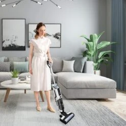 Aigostar 3 In 1 Vloerreiniger - Stofzuiger En Dweilen In 1 - Steelstofzuiger Met Dweilfunctie - Dweilapparaat Draadloos - Whale 33ZDR -Leifheit Store 1200x1200 340