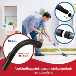 DEGG - Pistoolgreep / Handgreep - Geschikt Voor Miele - 35mm - Stofzuiger Onderdelen - Premium Kwaliteit -Leifheit Store 1200x1200 3401