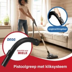 DEGG - Pistoolgreep / Handgreep - Geschikt Voor Miele - 35mm - Stofzuiger Onderdelen - Premium Kwaliteit -Leifheit Store 1200x1200 3404
