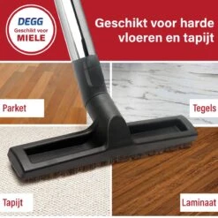 DEGG - Parketborstel / Zuigmond - Geschikt Voor Miele - 35MM - Natuurhaar - Met Miele Klik - Stofzuiger Onderdelen - Premium Kwaliteit -Leifheit Store 1200x1200 3449