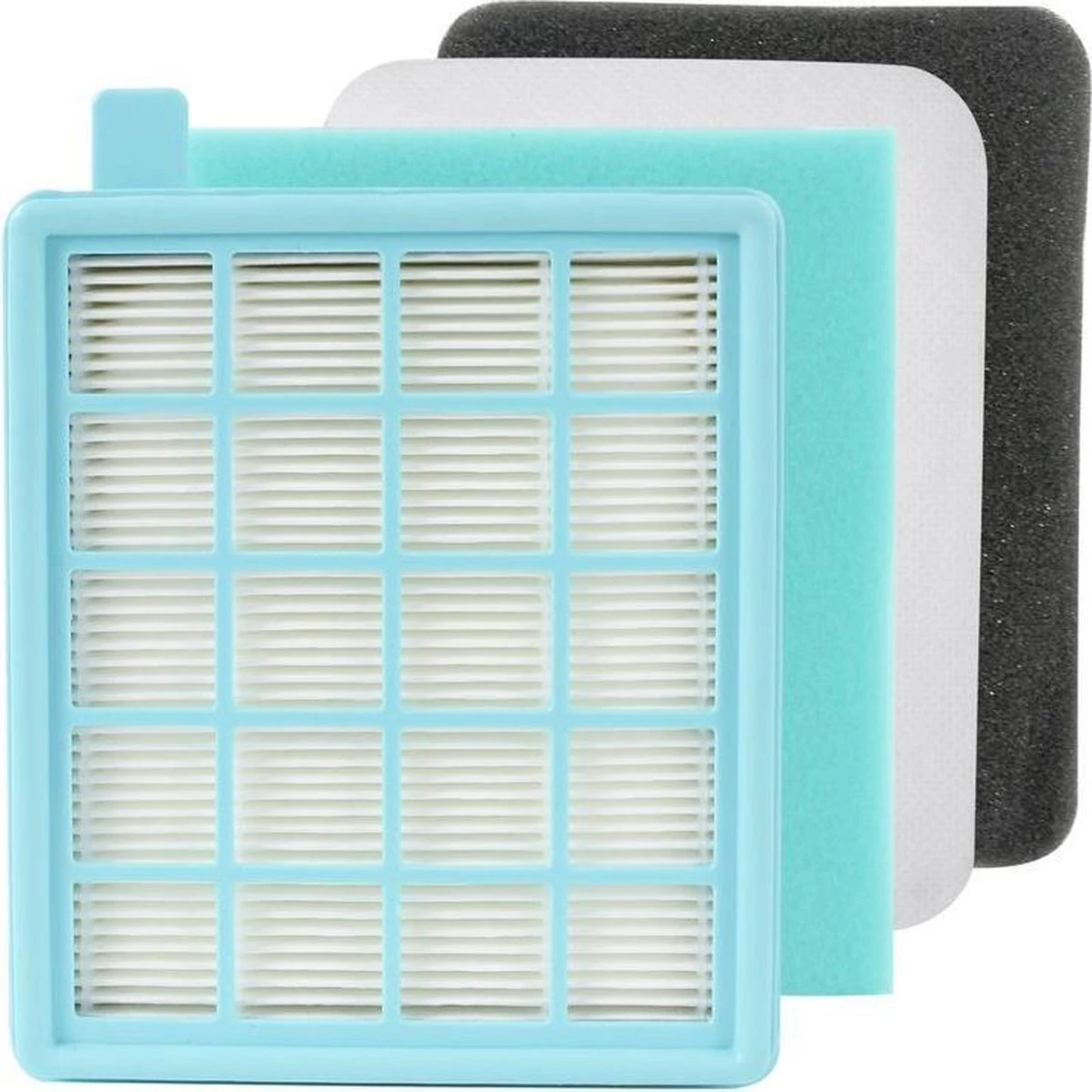 Philips Hepafilter 3in1 FC8058/01 - Vervangingsset 2 Philips Hepafilter 3in1 FC8058/01 - Vervangingsset - Afbeelding 2