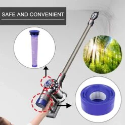 Merkloos Duo Set HEPA - Pre- & Post Filter - Dyson V7 En V8 96747801 Accessoires. -Leifheit Store 1200x1200 3460