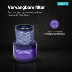 Zigla - Filter Geschikt Voor Dyson V10 Steelstofzuigers - 2 Stuks -Leifheit Store 1200x1200 3497