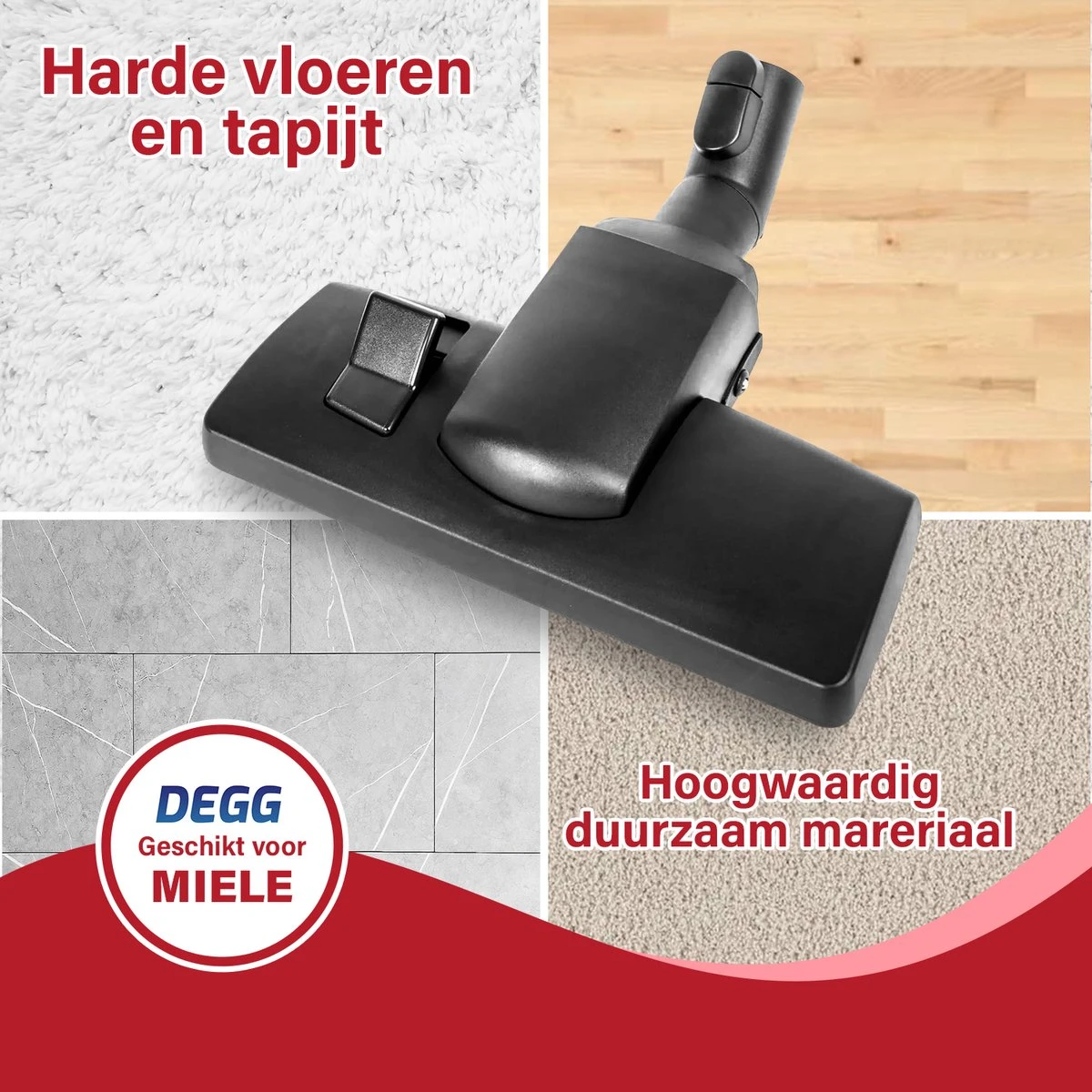 DEGG - Stofzuiger Zuigmond / Combi Borstel - Geschikt Voor Miele - Stofzuiger Mondstuk - 35MM - Stofzuiger Onderdelen - Premium Kwaliteit 2 DEGG - Stofzuiger Zuigmond / Combi Borstel - Geschikt Voor Miele - Stofzuiger Mondstuk - 35MM - Stofzuiger Onderdelen - Premium Kwaliteit - Afbeelding 2
