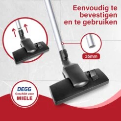 DEGG - Stofzuiger Zuigmond / Combi Borstel - Geschikt Voor Miele - Stofzuiger Mondstuk - 35MM - Stofzuiger Onderdelen - Premium Kwaliteit 9 DEGG - Stofzuiger Zuigmond / Combi Borstel - Geschikt Voor Miele - Stofzuiger Mondstuk - 35MM - Stofzuiger Onderdelen - Premium Kwaliteit -Leifheit Store 1200x1200 3502