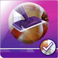 Swiffer WetJet Alles-In-Een Dweilsysteem Navulling- 1,25 L - Reinigingsmiddel En 20 Stuks Reinigingsdoekjes -Leifheit Store 1200x1200 360