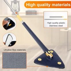 Merkloos Premium Driehoekige Dweil Met Wringer - Verstelbaar En 360 Graden Draaibaar – Dweilsysteem Incl. 4 Microvezel Doeken 11 Merkloos Premium Driehoekige Dweil Met Wringer - Verstelbaar En 360 Graden Draaibaar – Dweilsysteem Incl. 4 Microvezel Doeken -Leifheit Store 1200x1200 384