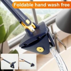 Merkloos Premium Driehoekige Dweil Met Wringer - Verstelbaar En 360 Graden Draaibaar – Dweilsysteem Incl. 4 Microvezel Doeken 14 Merkloos Premium Driehoekige Dweil Met Wringer - Verstelbaar En 360 Graden Draaibaar – Dweilsysteem Incl. 4 Microvezel Doeken -Leifheit Store 1200x1200 387