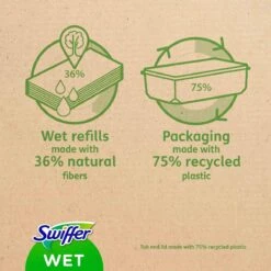 Swiffer Wet Doekjes – Vochtige Vloerdoekjes Met Frisse Citroen – 2x24 Natte Vloerdoekjes Duopack -Leifheit Store 1200x1200 399