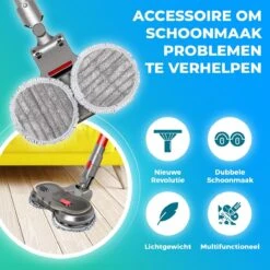 Elektrische Mop Dweil Voor Dyson Steelstofzuiger - Dweilsysteem Voor V7 / V8 / V10 / V11 Series - Vloerwisser - Vloermop 9 Elektrische Mop Dweil Voor Dyson Steelstofzuiger - Dweilsysteem Voor V7 / V8 / V10 / V11 Series - Vloerwisser - Vloermop -Leifheit Store 1200x1200 404
